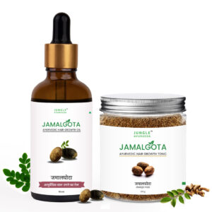 Jamalgota Oil and Powder for Hair Regrowth